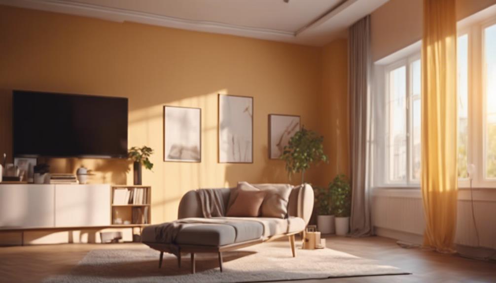 room color affects perception